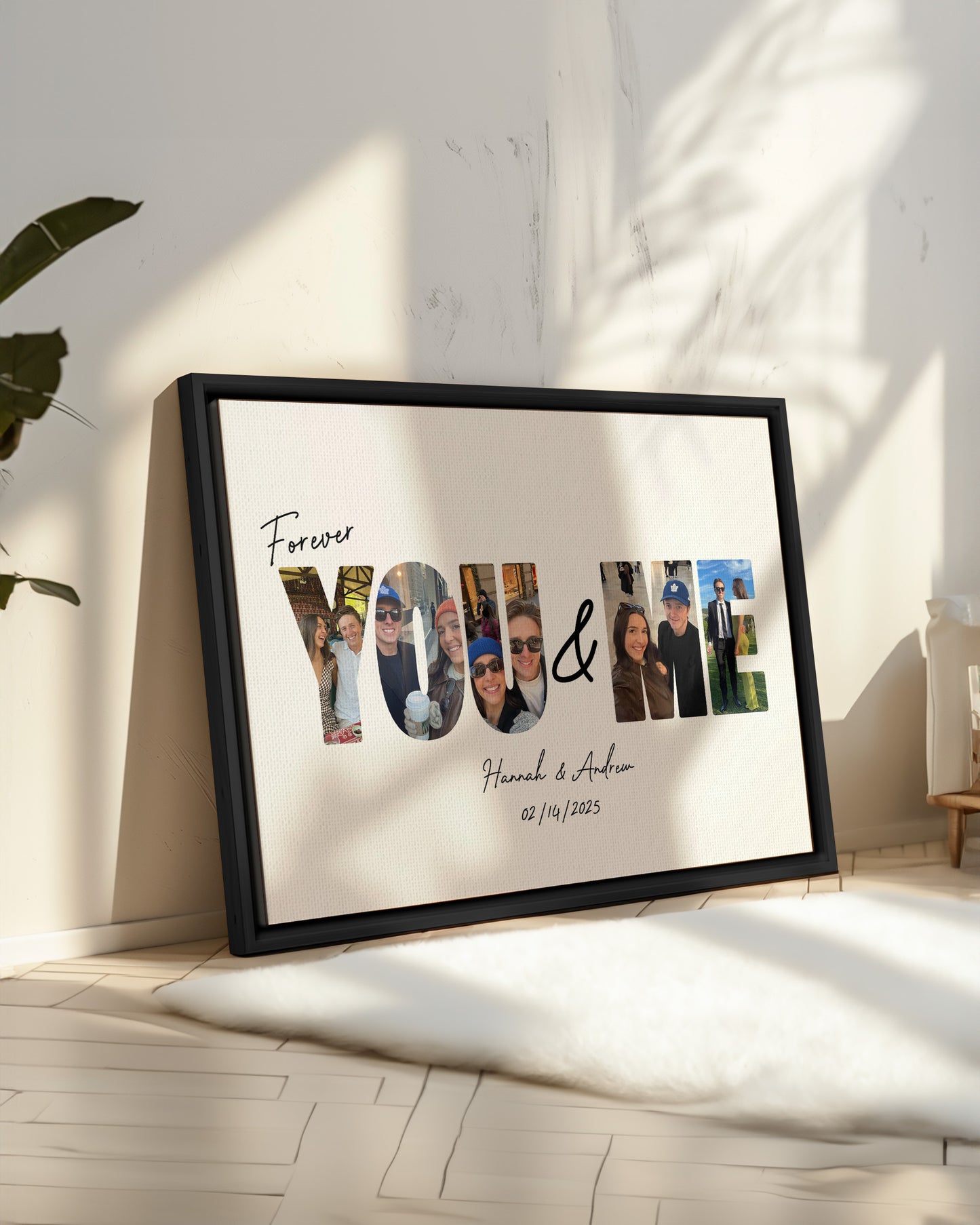 The "Forever You & Me" Canvas
