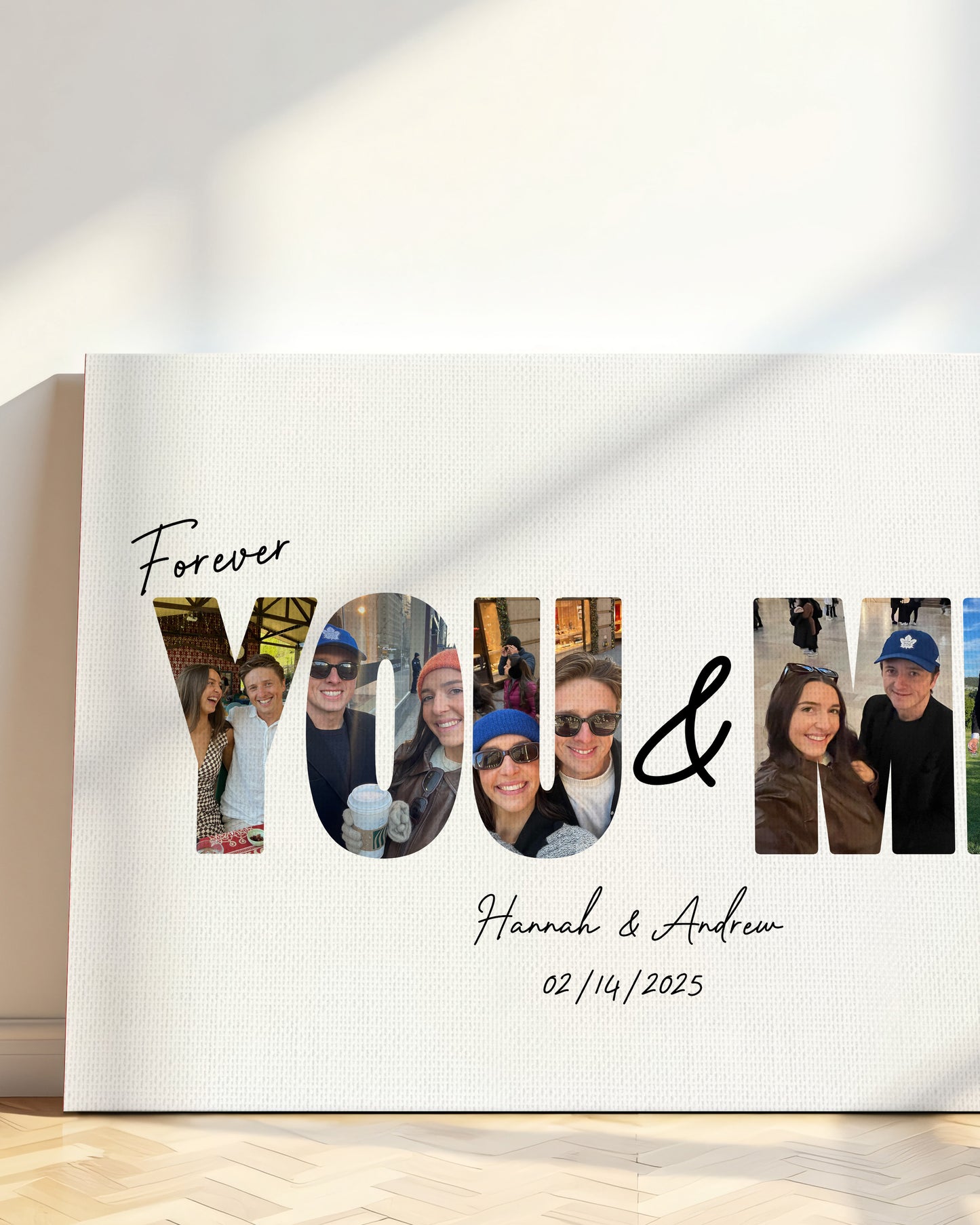The "Forever You & Me" Canvas