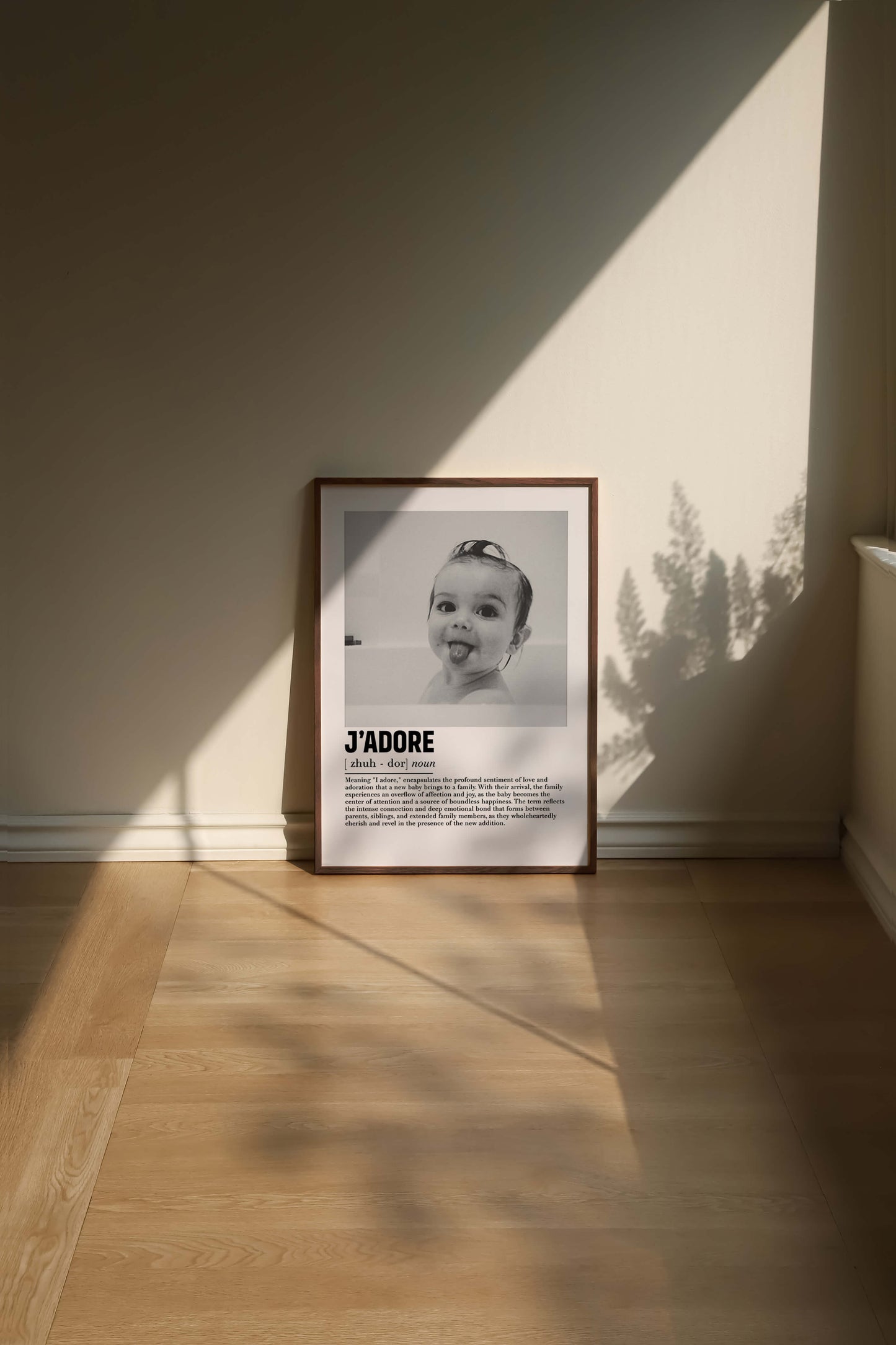 The Affirmation Poster Baby Gift