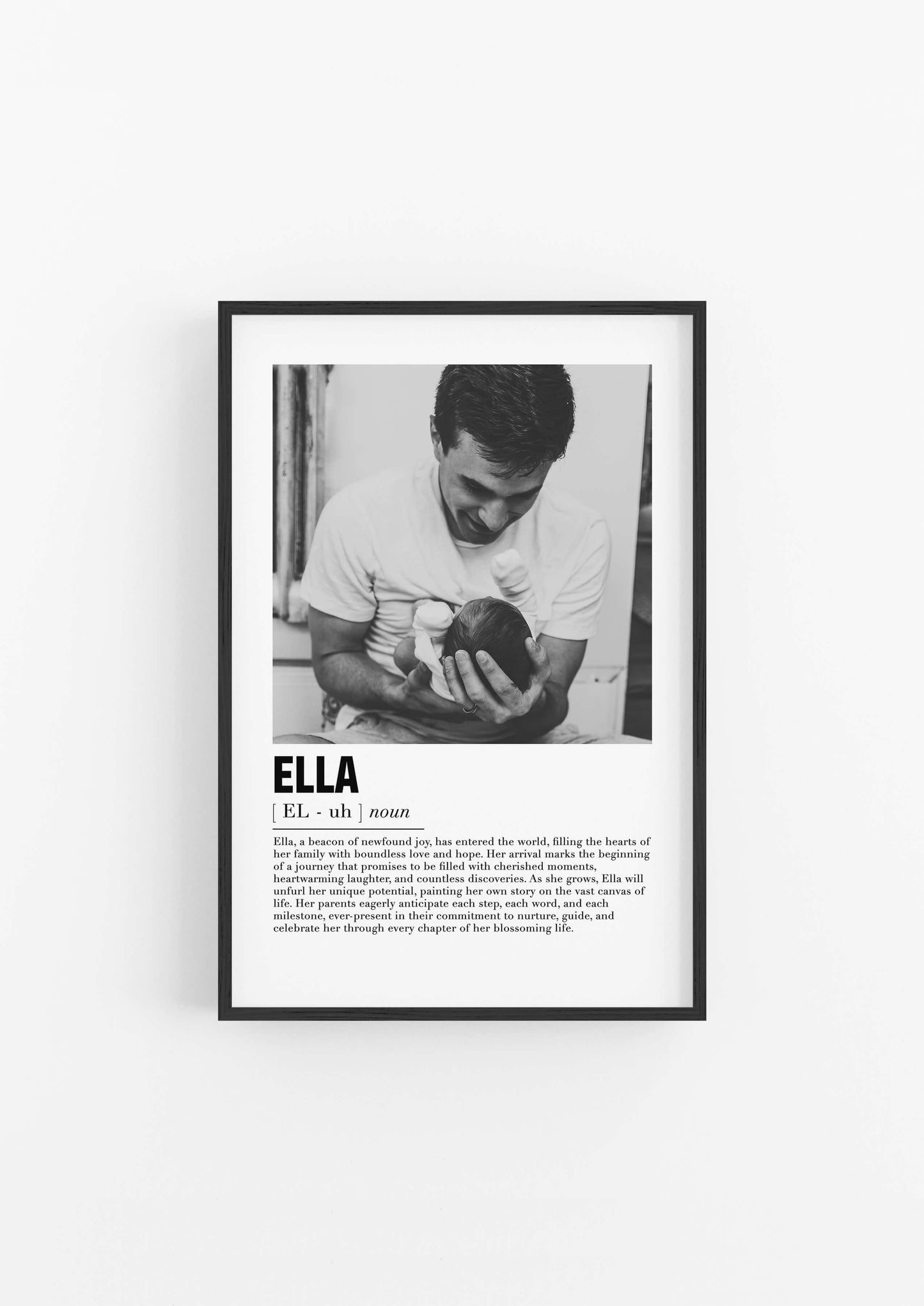 The Affirmation Poster Baby Gift
