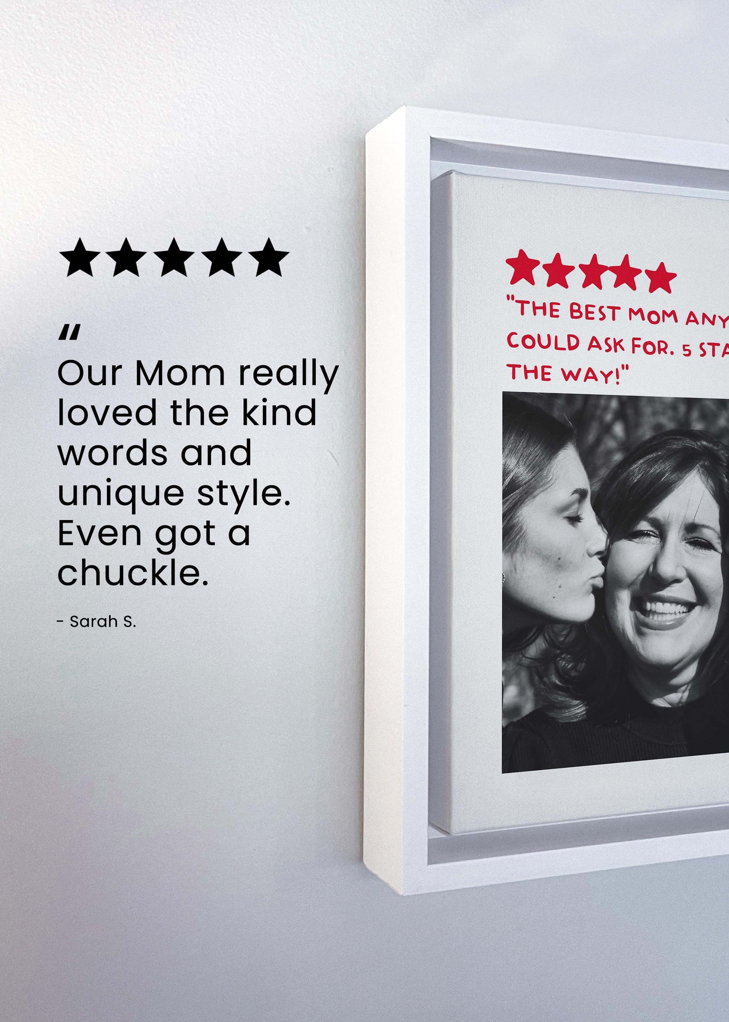 The Mother's Day Review Canvas