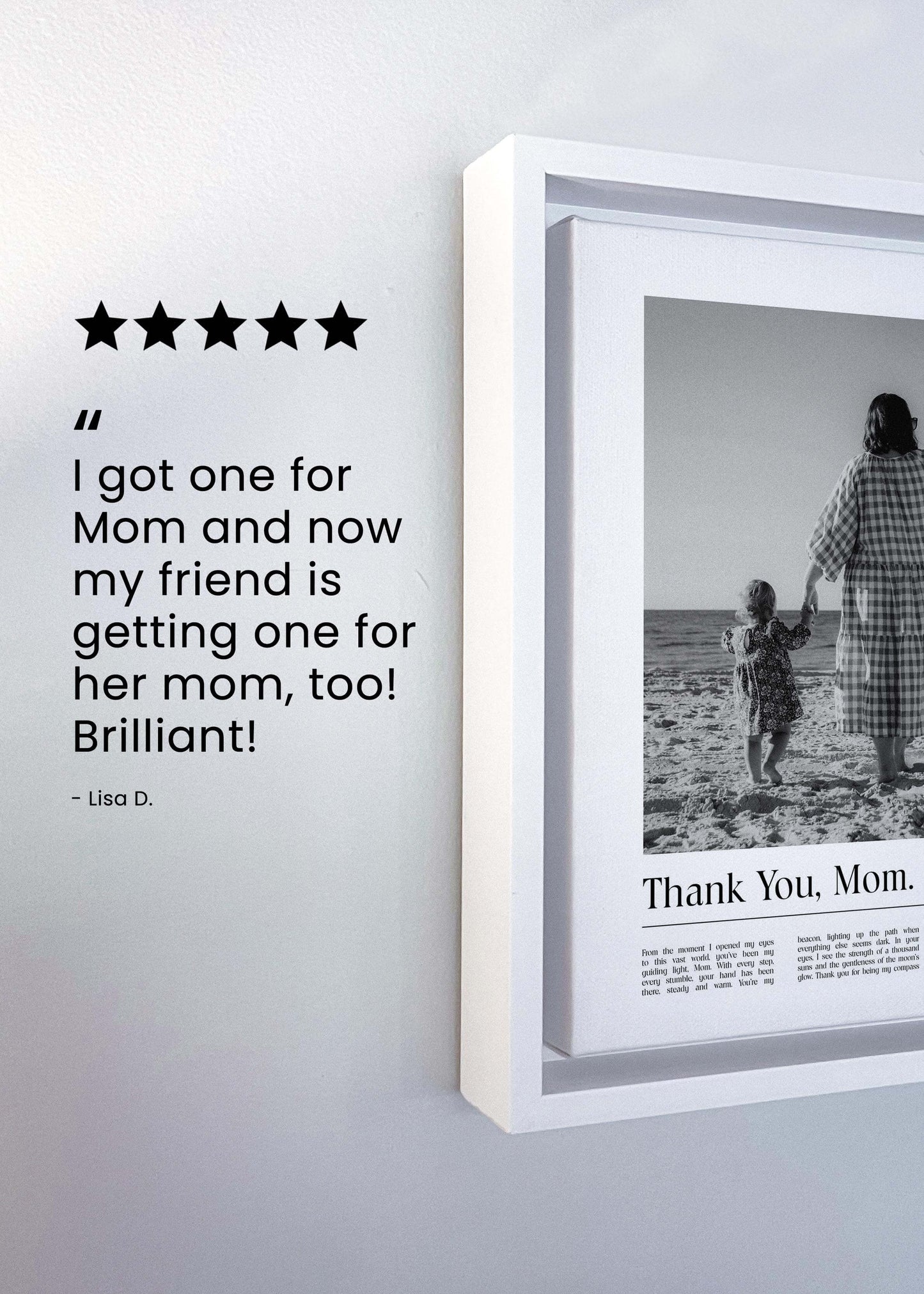The Mother's Day Memento Canvas