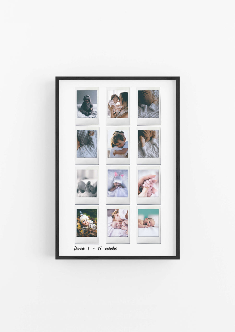 12 Moments Baby Poster
