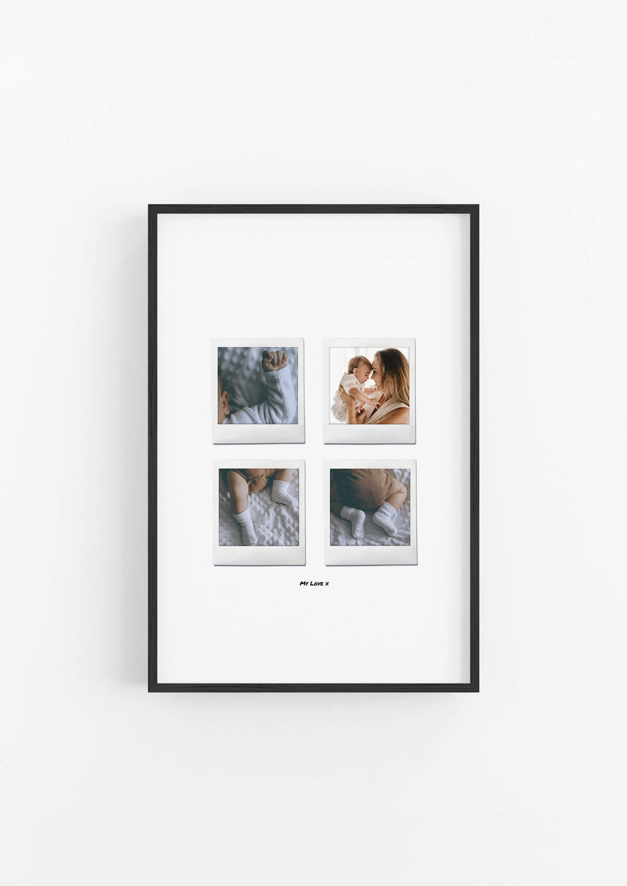 4 Moments Baby Poster