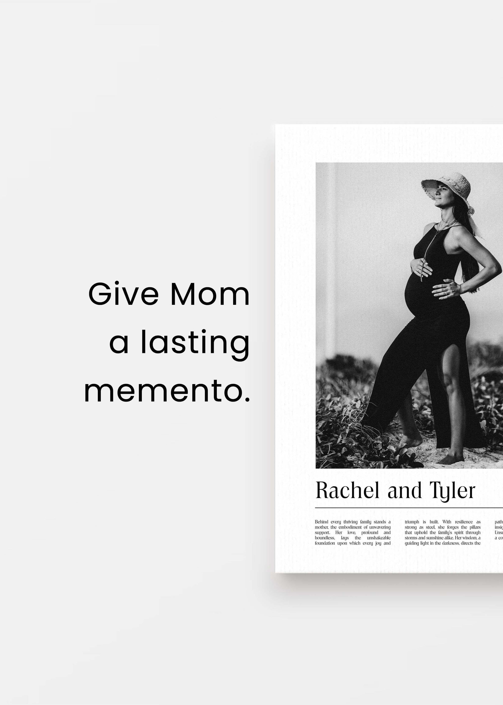 The Mother&#39;s Day Memento Canvas