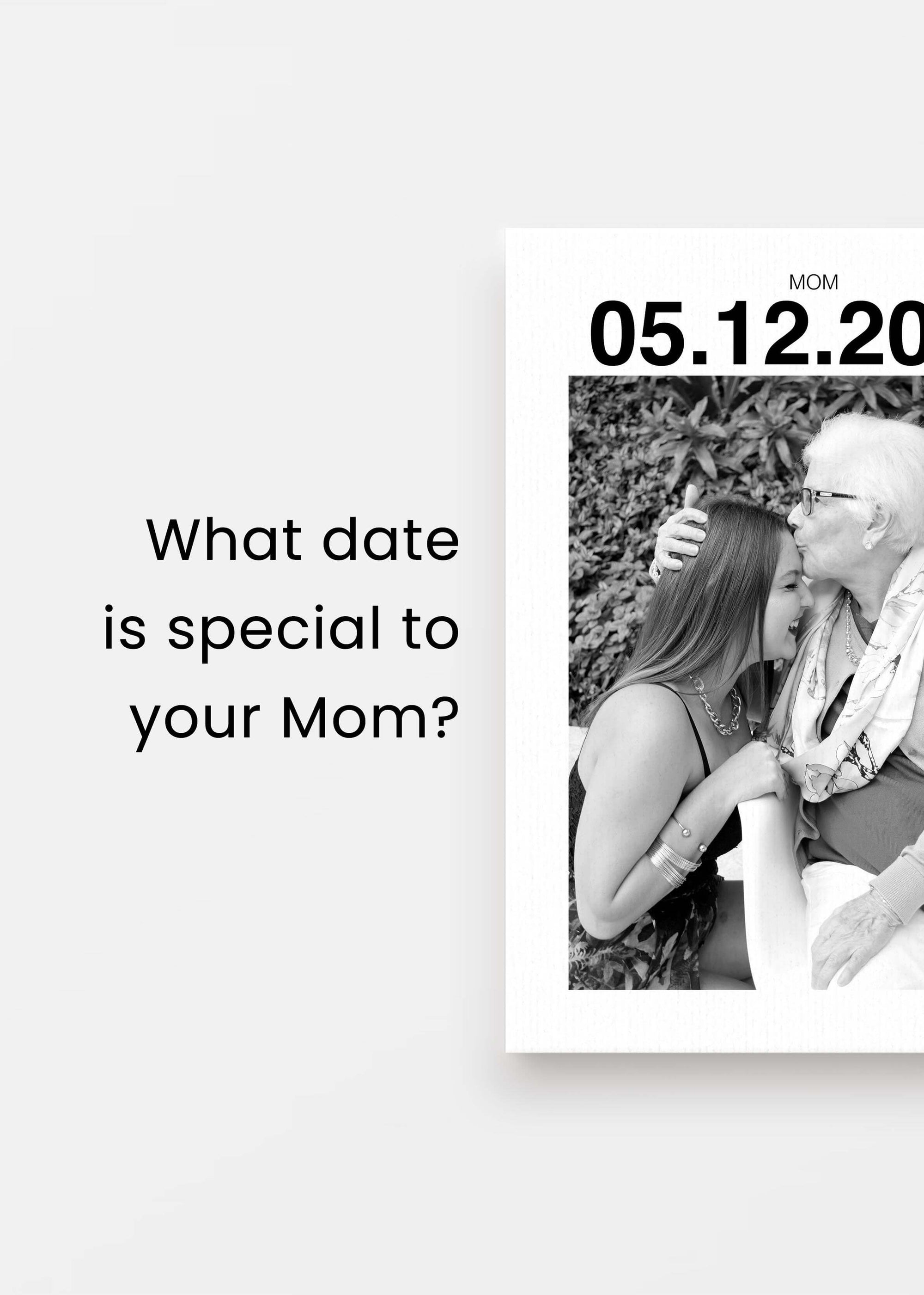 The Mother&#39;s Day Date Canvas