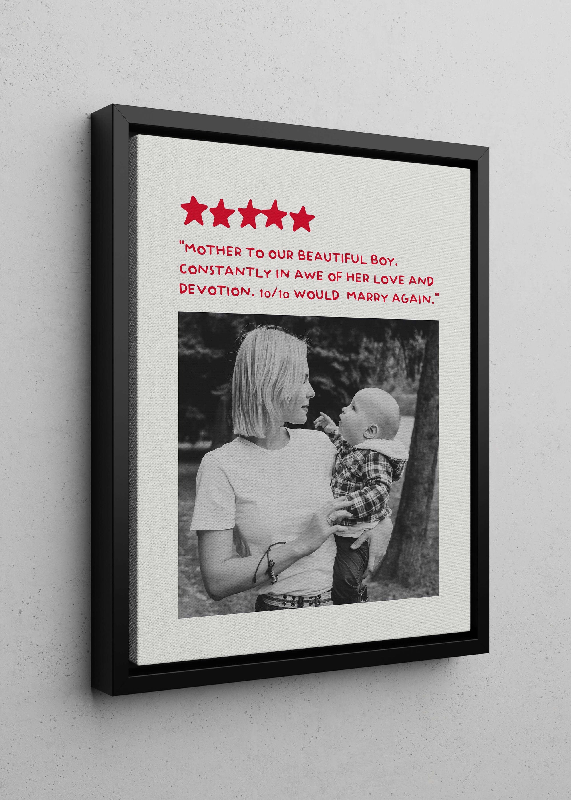 The Mother&#39;s Day Review Canvas