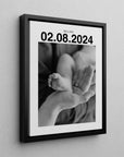 The Newborn Date Canvas