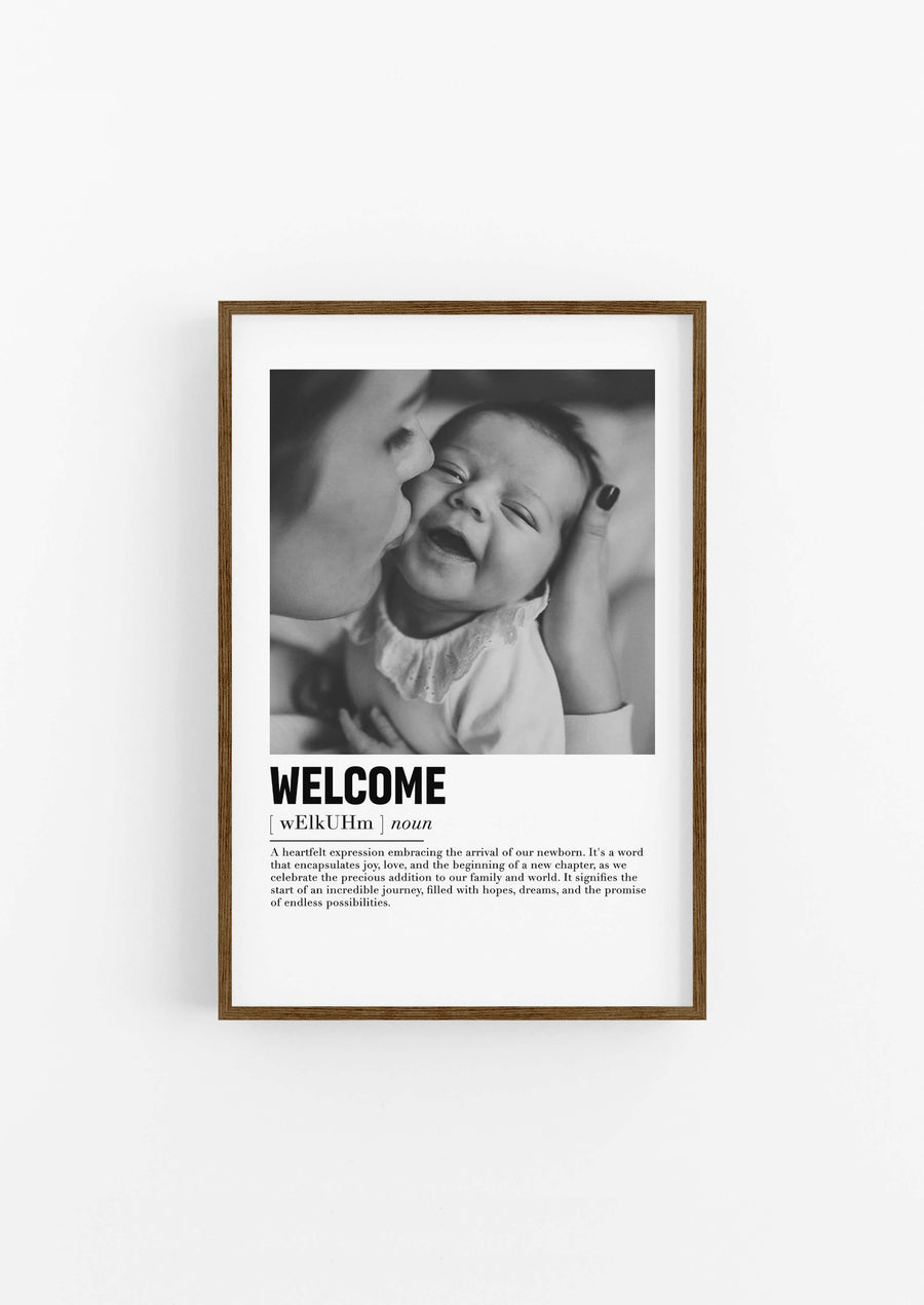 The Affirmation Poster Baby Gift