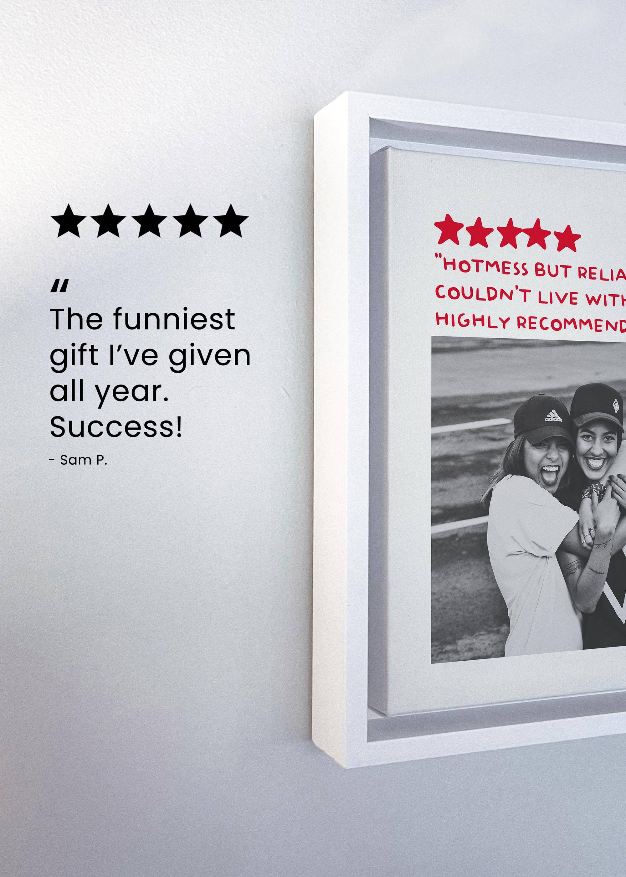 The 5 Star Review Canvas
